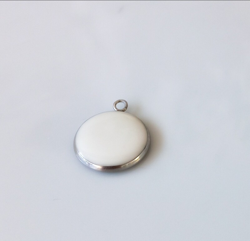 20mm Necklace breast milk pendant only