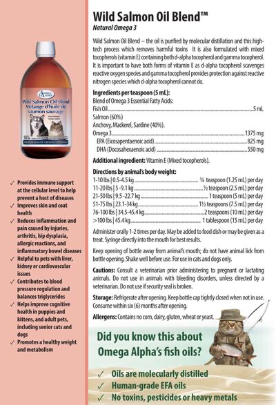WILD SALMON OIL - 500mL