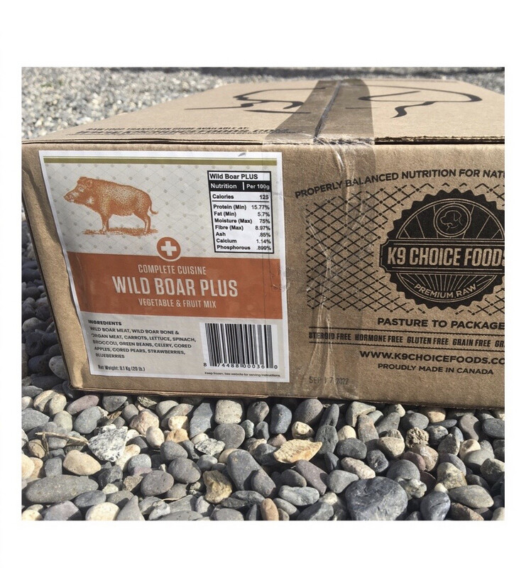 WILD BOAR PLUS - 20LB