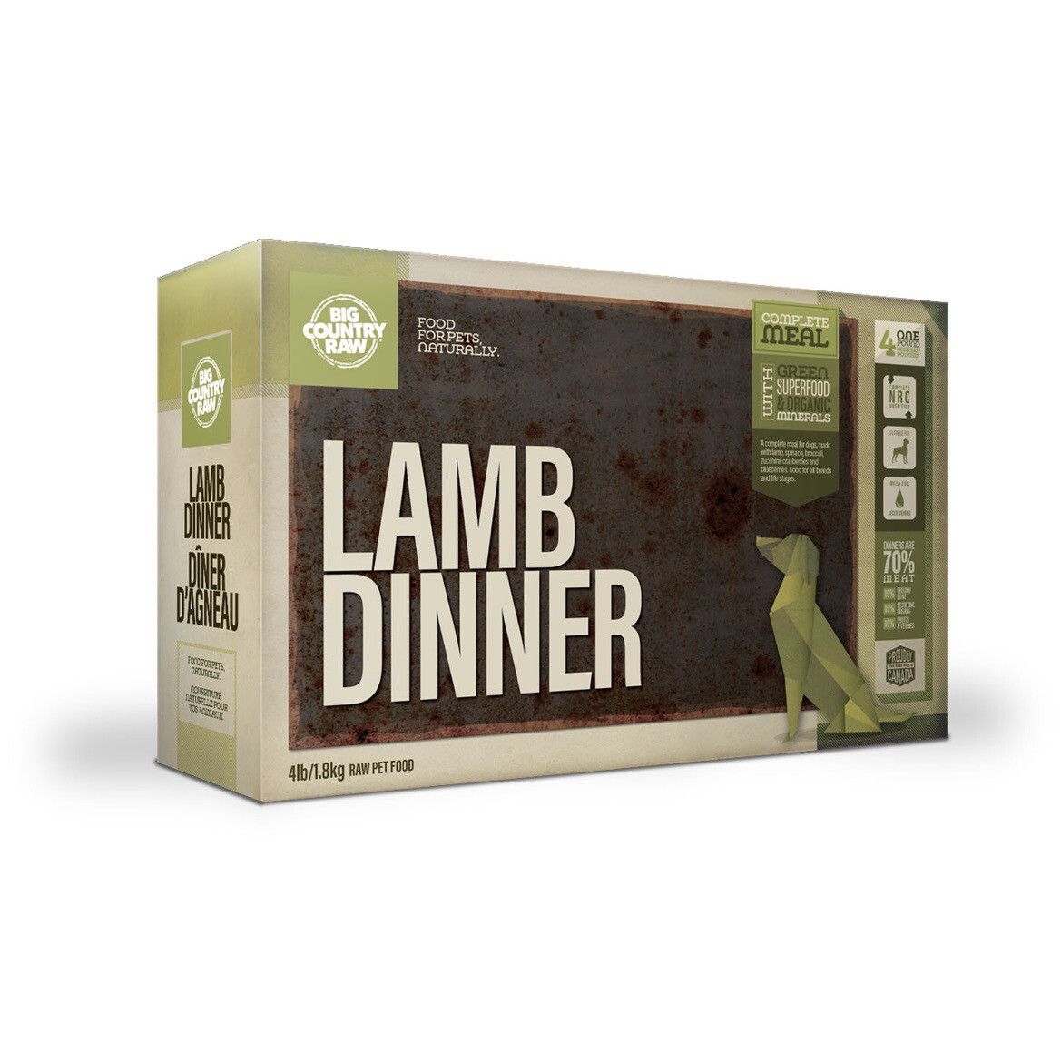 LAMB DINNER  - 4LB