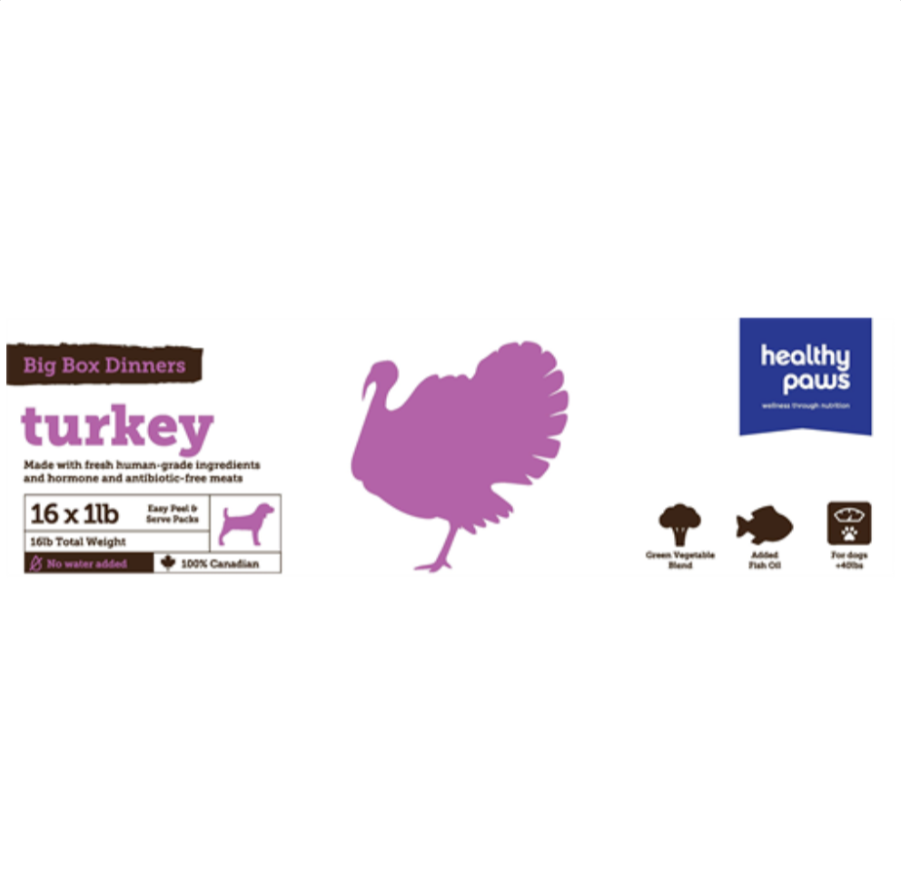 BIG BOX TURKEY DINNER - 16LB