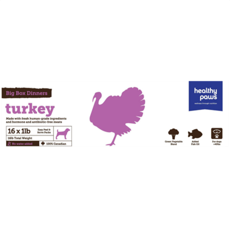 BIG BOX TURKEY DINNER - 16LB/24LB BIG BOX TURKEY DINNER - 16LB/24LB