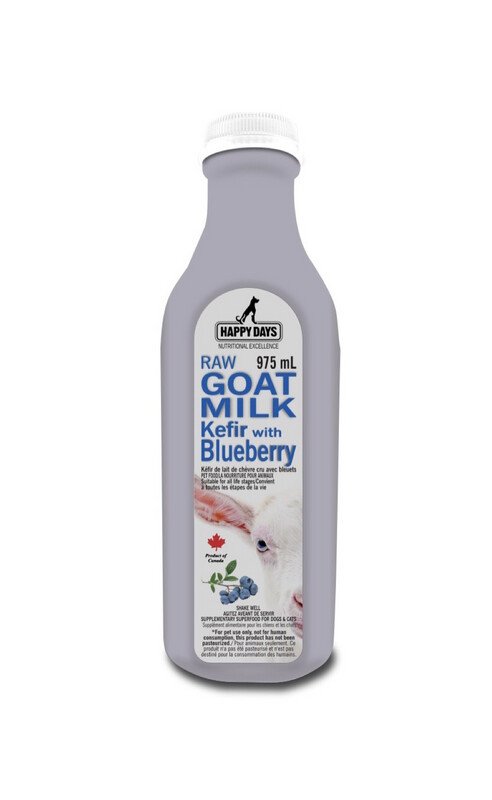 RAW GOAT MILK KEFIR BLUEBERRY - 975mL