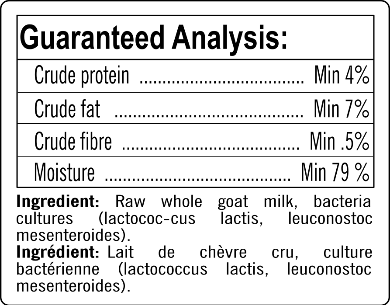 RAW GOAT MILK - 1.9L
