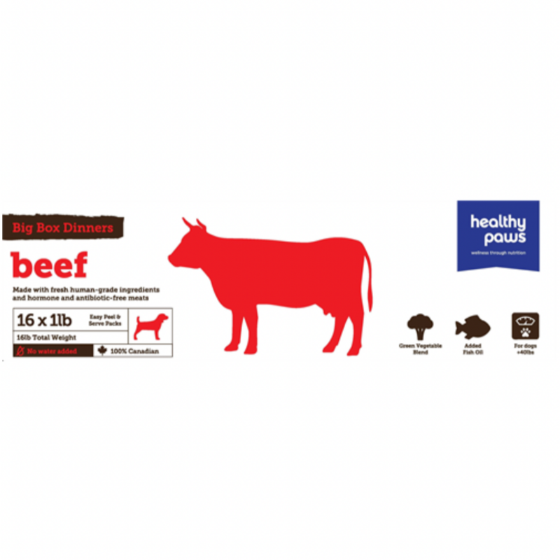 BIG BOX BEEF DINNER - 16LB BIG BOX BEEF DINNER - 16LB