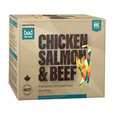 CHICKEN SALMON with BEEF 2LB