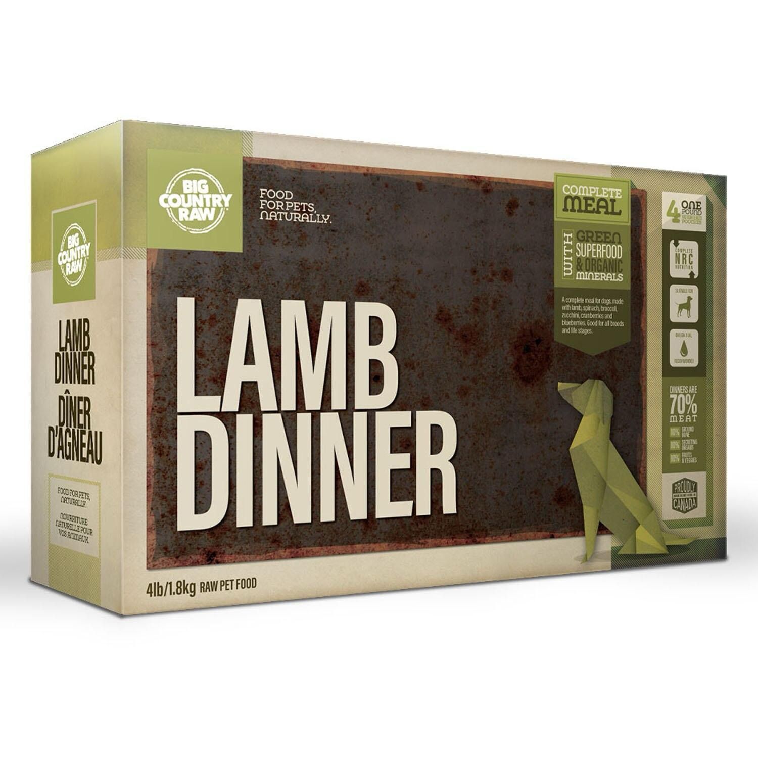 LAMB DINNER  - 4LB
