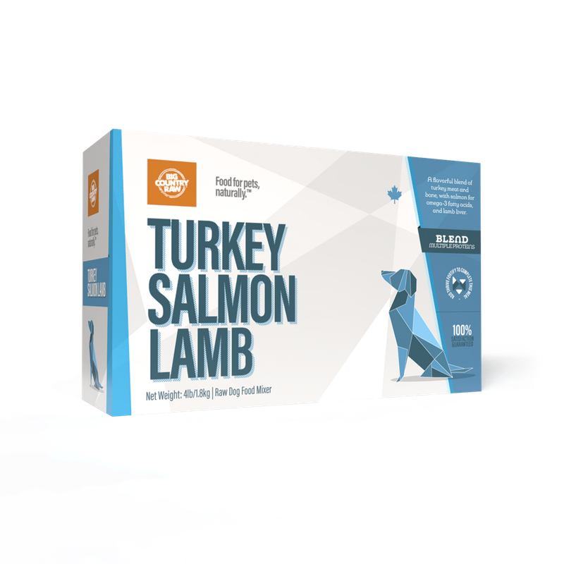 TURKEY SALMON LAMB - 4LB TURKEY SALMON LAMB - 4LB