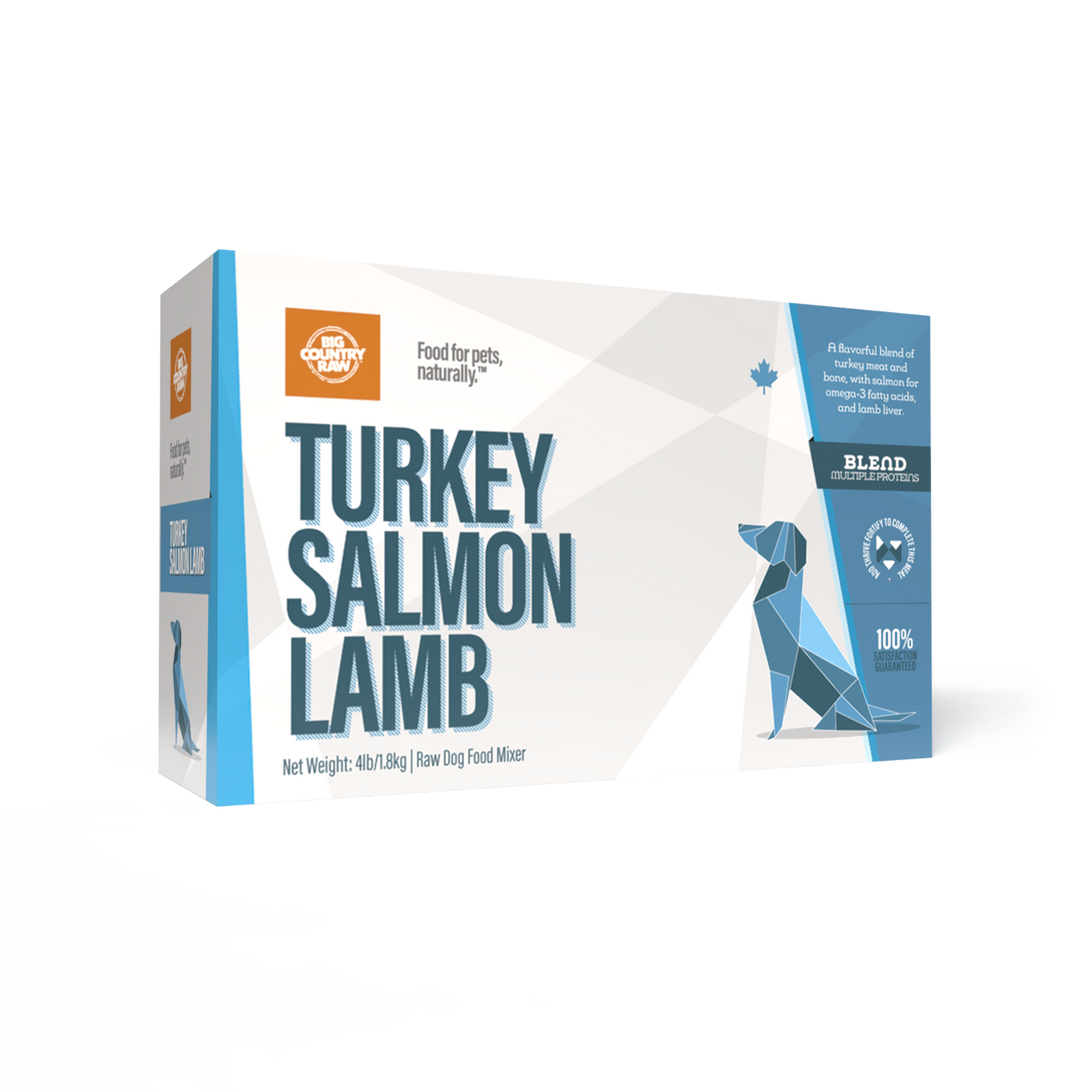 TURKEY SALMON LAMB - 4LB