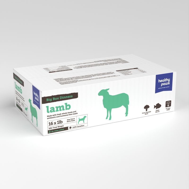 BIG BOX LAMB DINNER - 16LB BIG BOX LAMB DINNER - 16LB