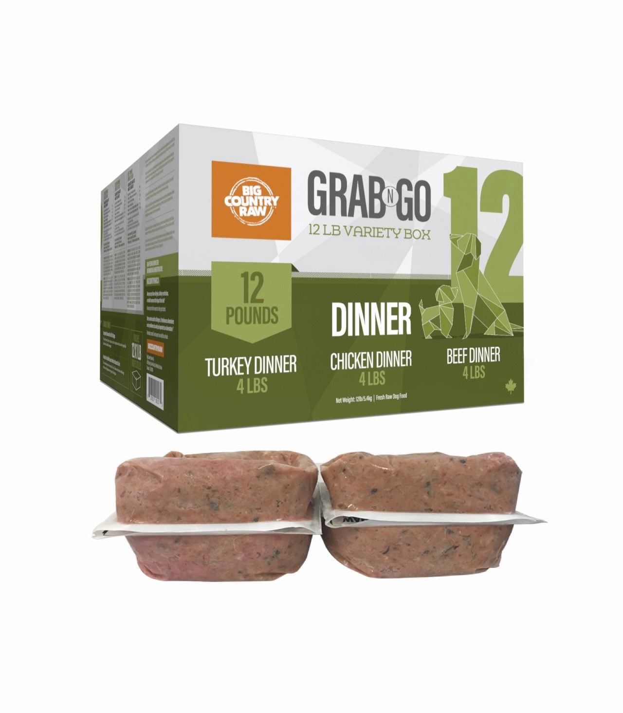 DINNER DEAL - 12LB / 18LB, Quantities: 12lb box (1lb portions)