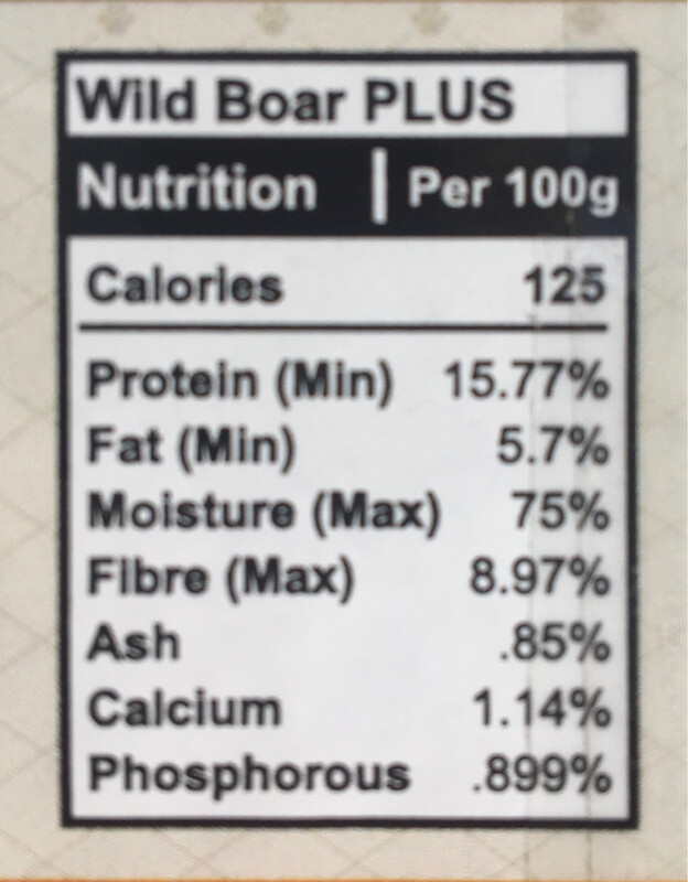 WILD BOAR PLUS - 20LB