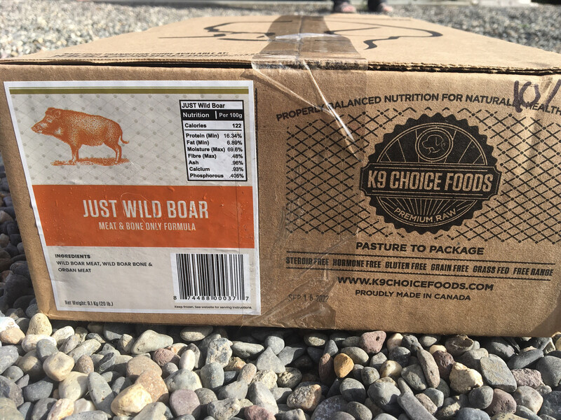 WILD BOAR JUST - 20LB WILD BOAR JUST - 20LB