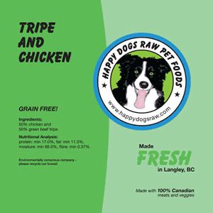 CHICKEN and TRIPE CHICKEN and TRIPE