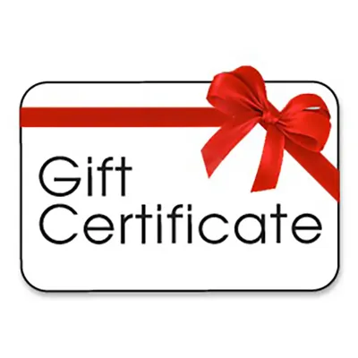 Gift Certificate Gift Certificate