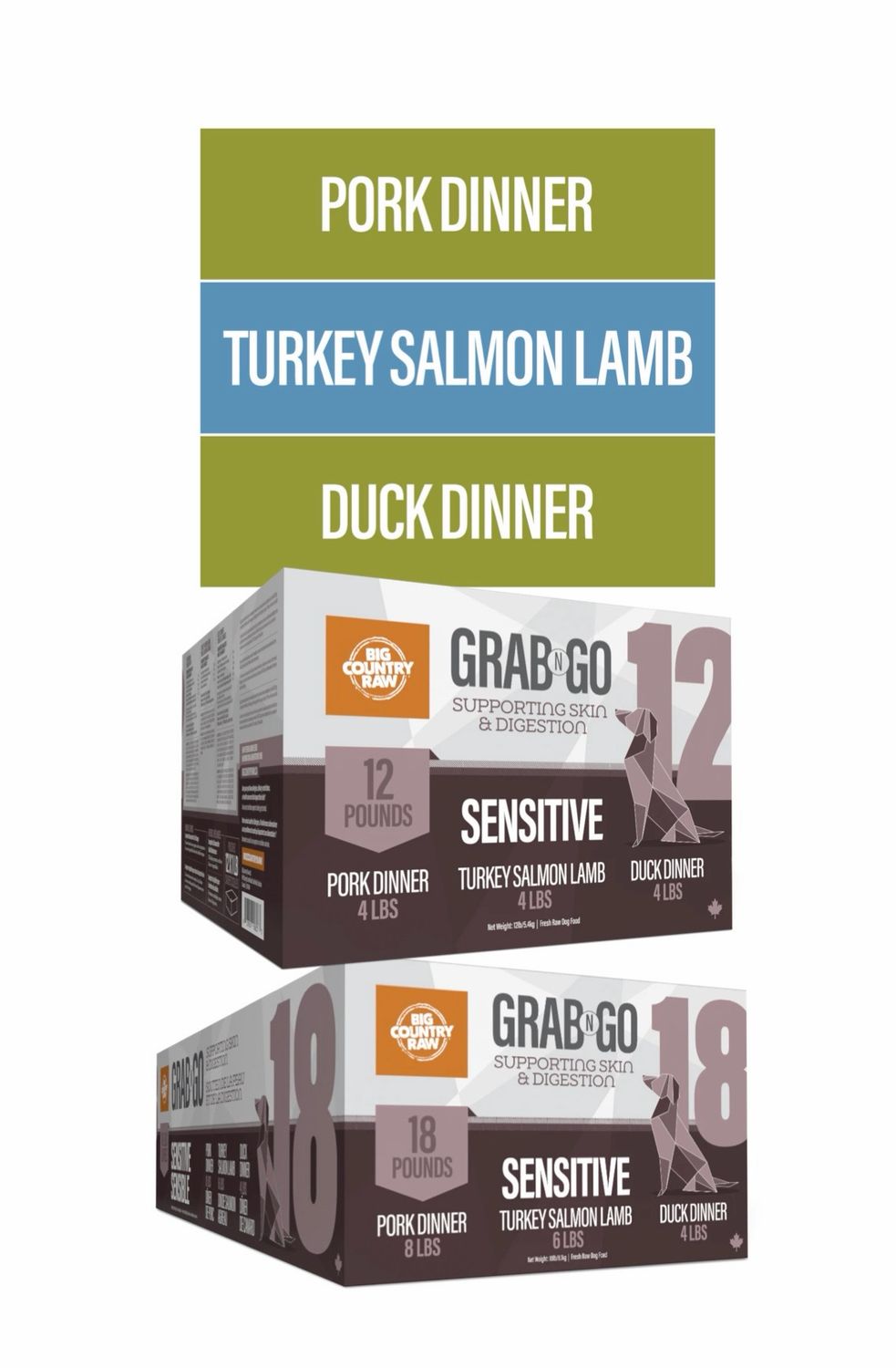 SENSITIVE DEAL - 12LB / 18LB