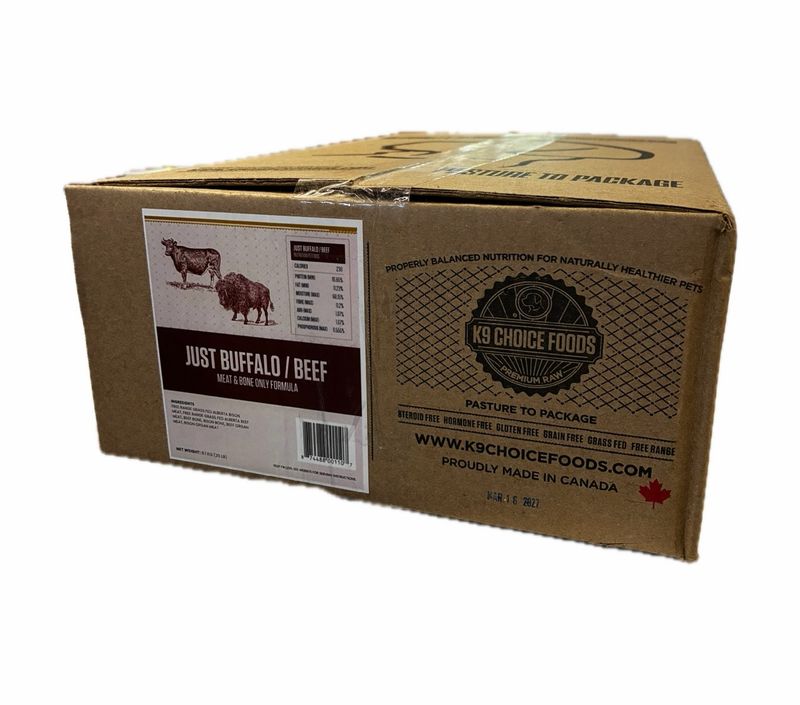 BUFFALO/BEEF JUST - 20LB