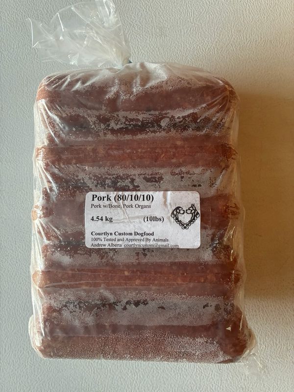 Pork Only - 80/10/10