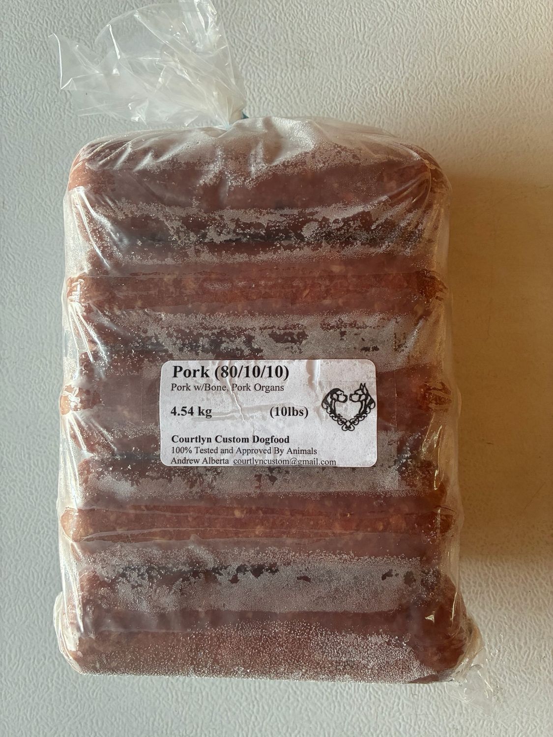 Pork Only - 80/10/10 Pork Only - 80/10/10