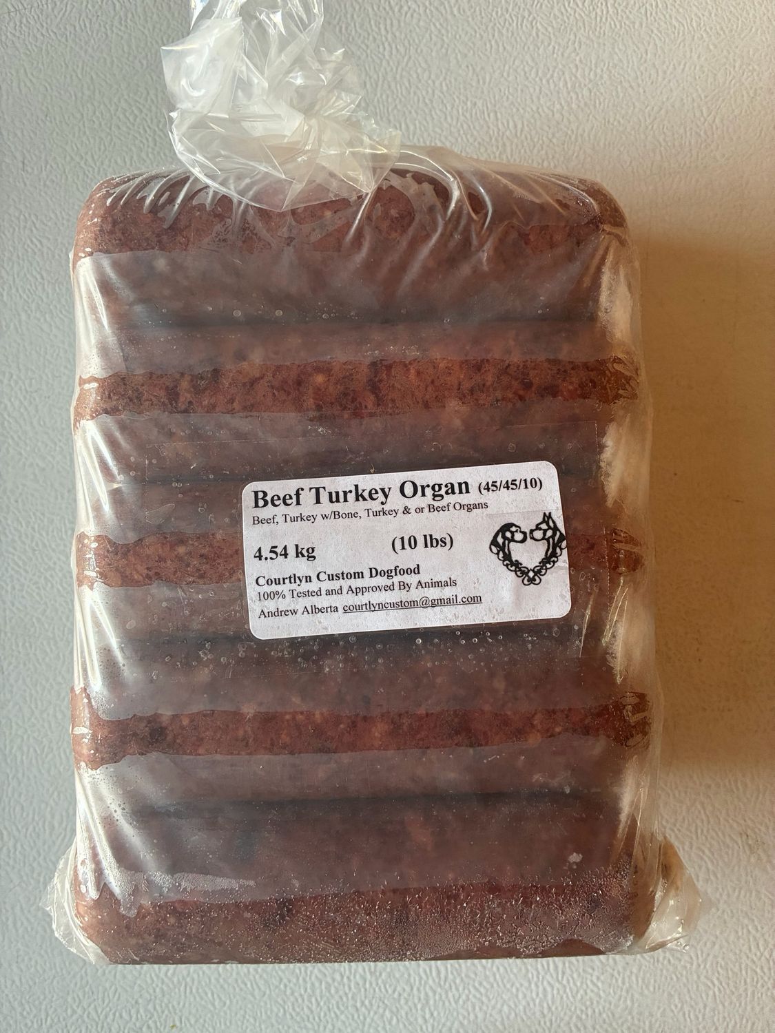 Beef and Turkey Only - 80/10/10