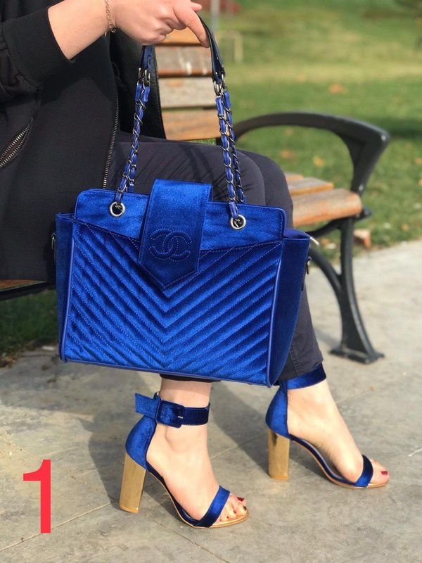 Chanel Bag w/ Shoes