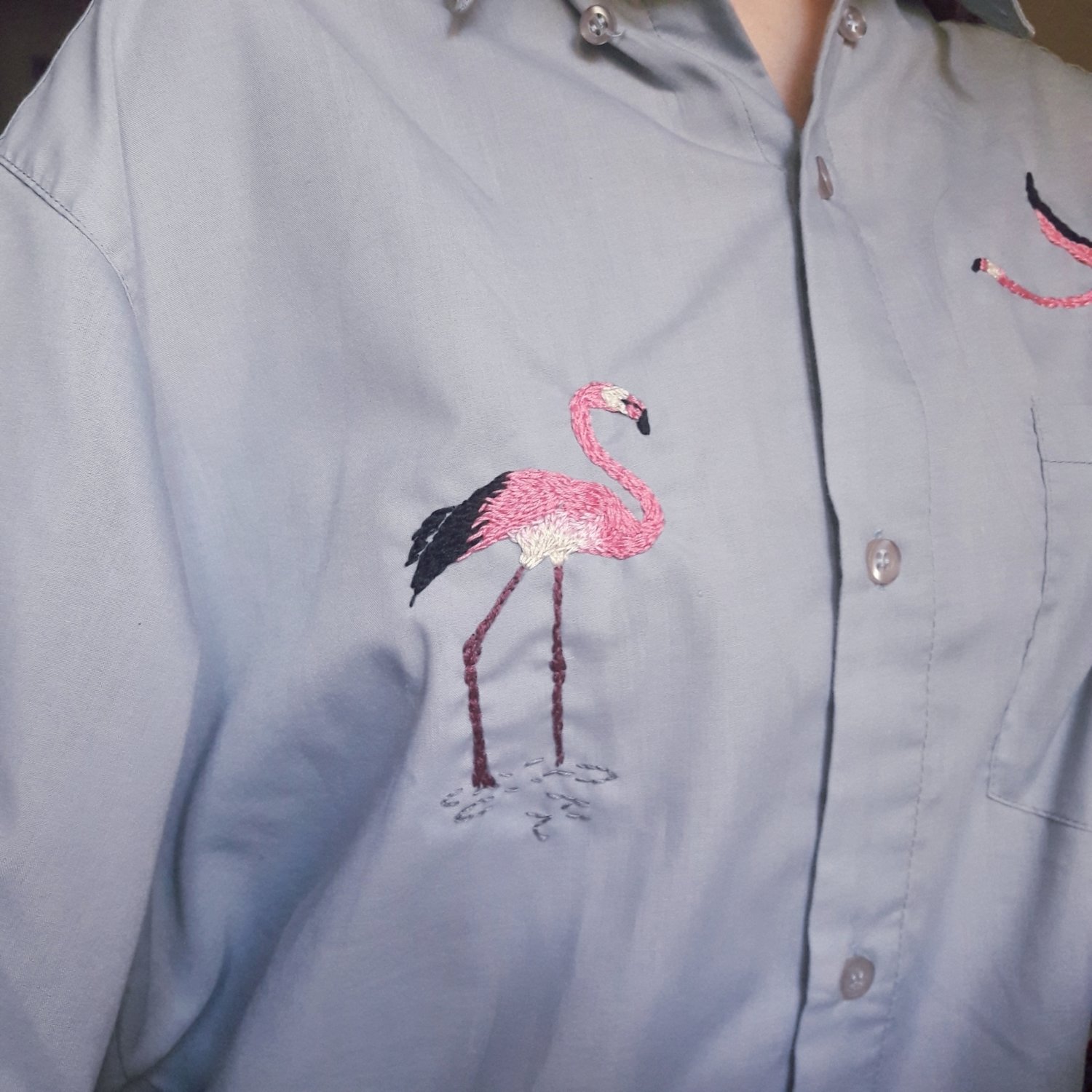 Camisa &quot;Flamenco del Caribe&quot;