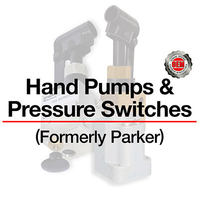 Part Number List for ALL Hand Pumps & Pressure Switches (Formerly Parker). For price and availability contact sales@qccorp.com or call 708-887-5400 Ext. 2.