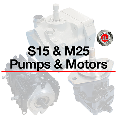 Part Number List for all S15 & M25 Pumps & Motors