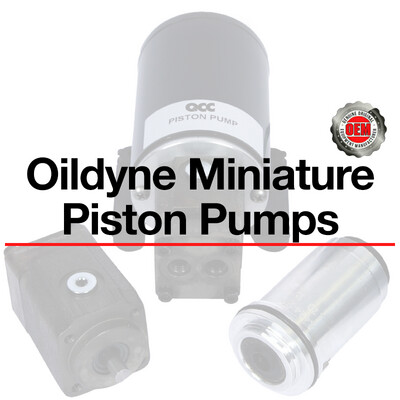 Oildyne Miniature Piston Pumps (Formerly Parker)