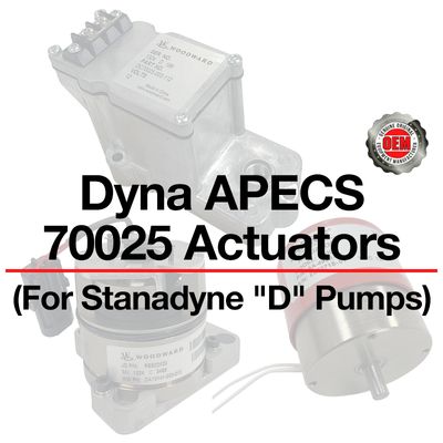 Dyna APECS 70025 Actuators (For Stanadyne "D" Pumps)
