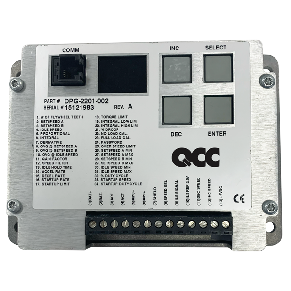DPG Controller GM17644-7 - (Formerly Woodward)