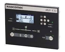 SOCOMEC- Contrôleur ATS universel série Atys C55 6 entrées 6 sorties Relais - pour groupe électrogène.