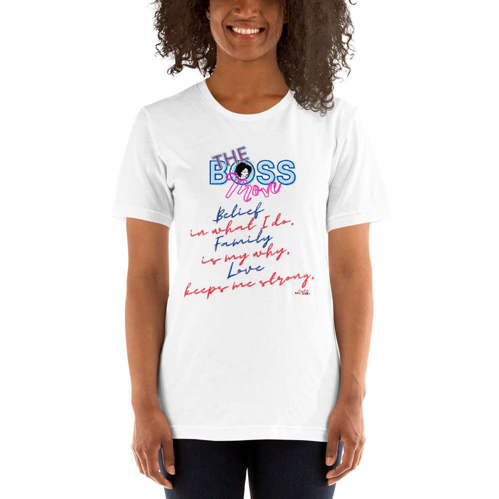 Belief, Family, Love-Short-Sleeve Unisex T-Shirt