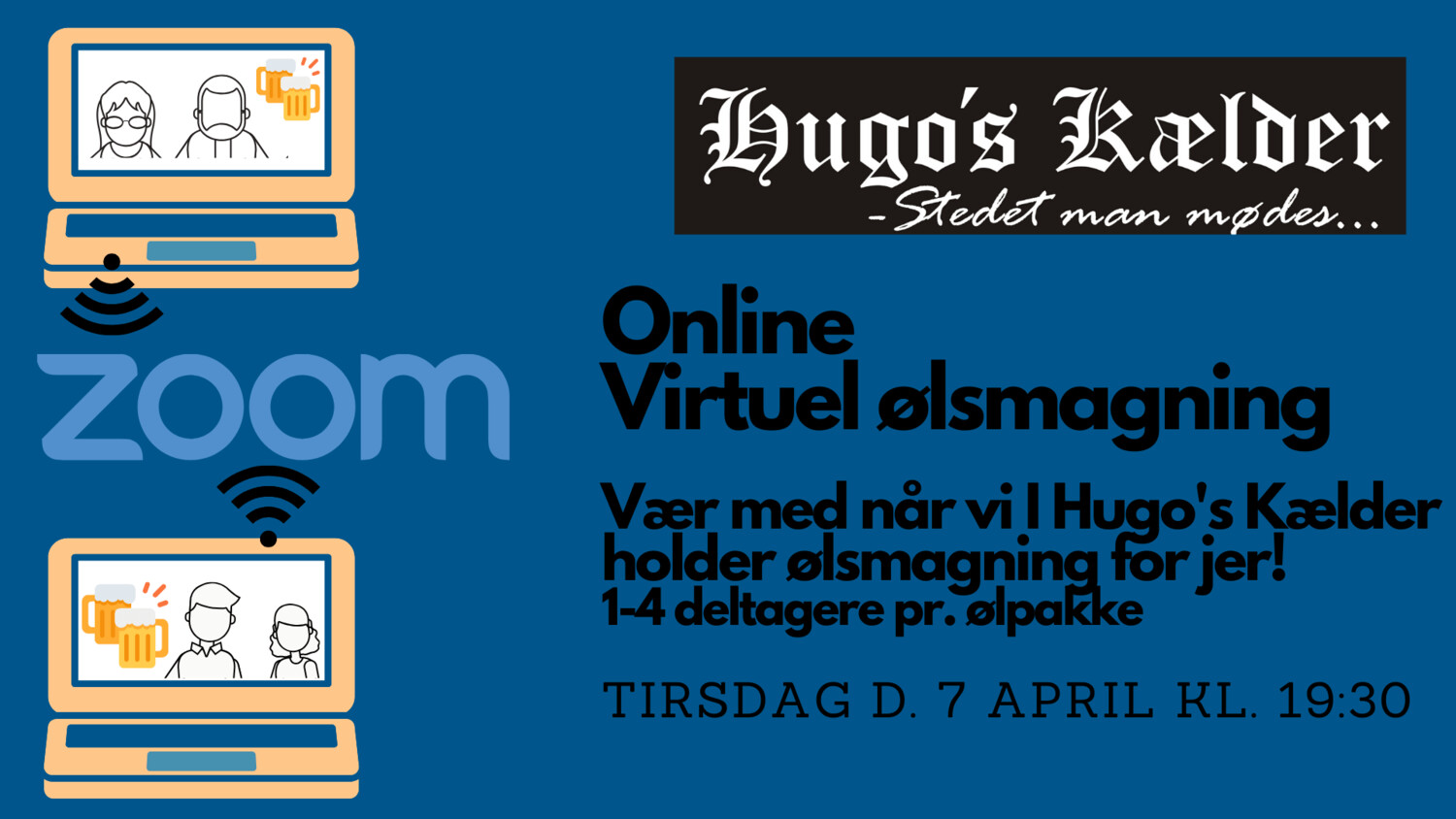 Hugo's Online Virtuel ølsmagning