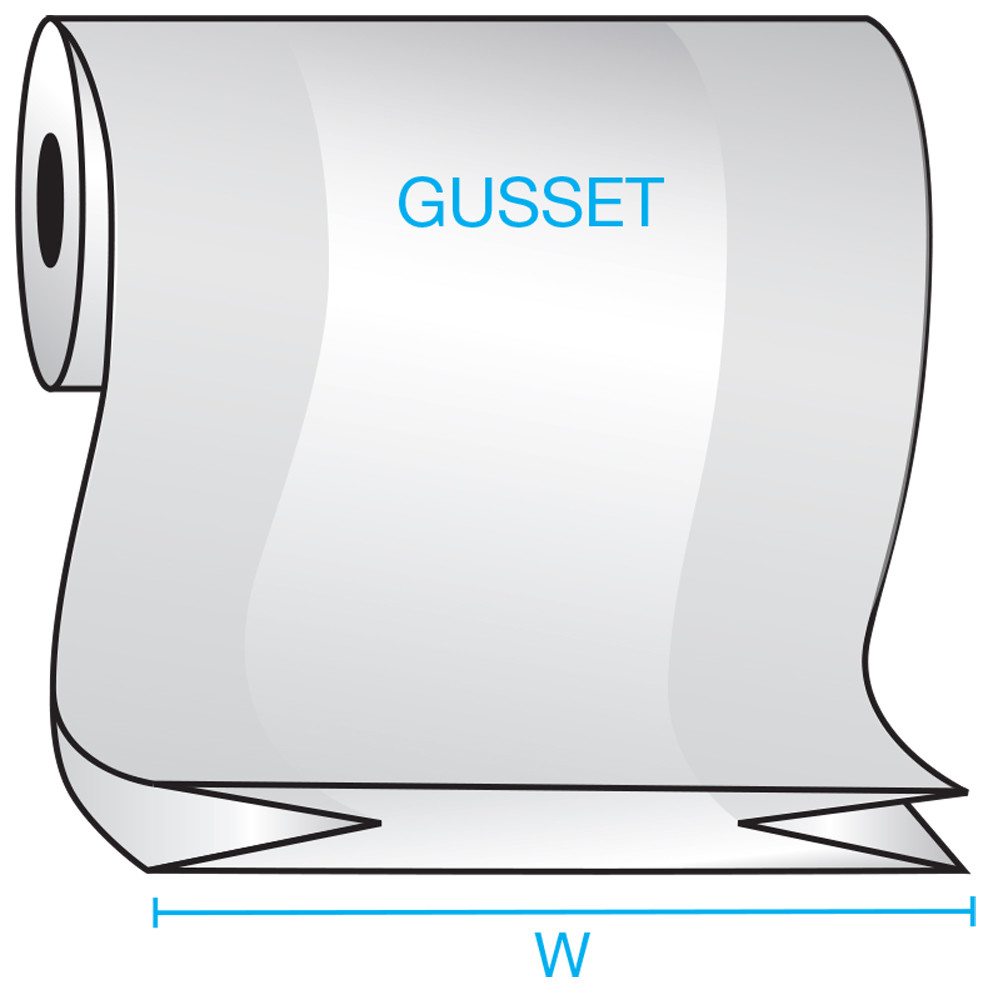 Clear Poly Tubing 6 mil 24\, image size:988x1000