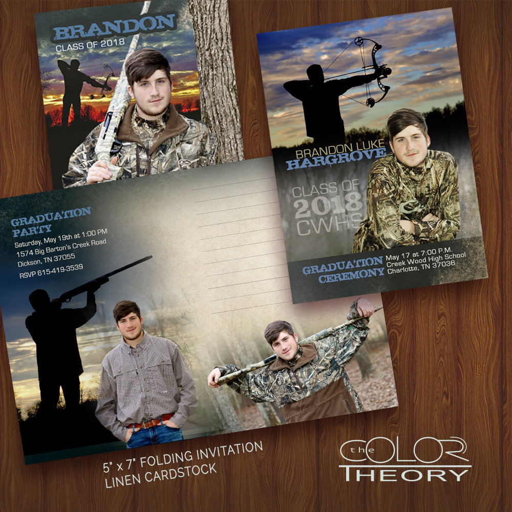 5x7 Folding Invitations