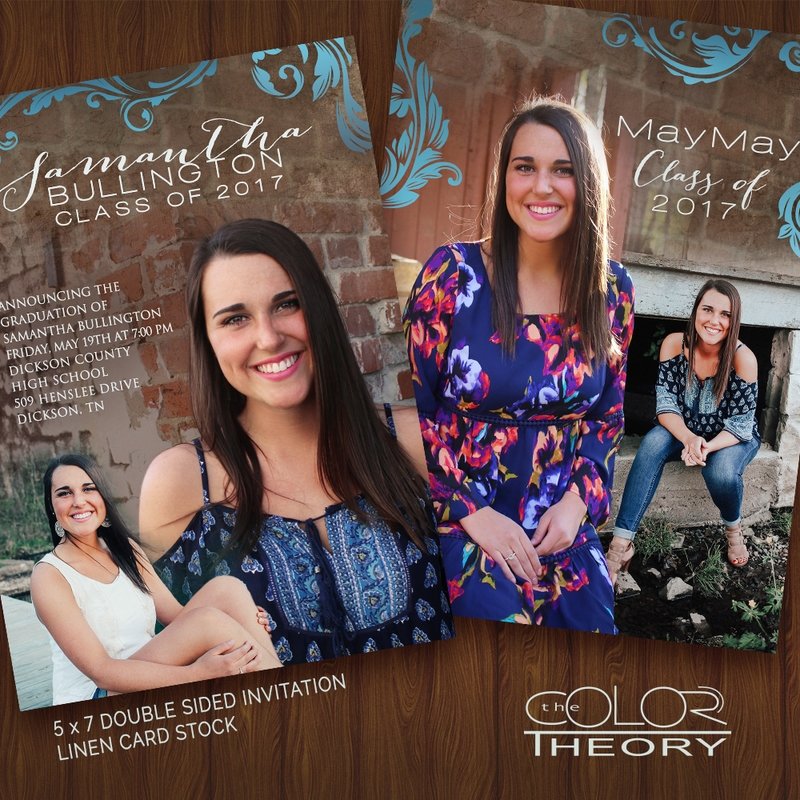 5x7 Flat Invitations