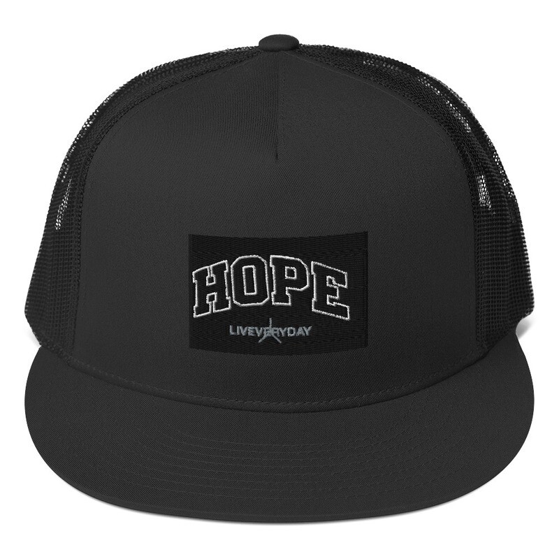 HOPE-Liveveryday 5 Panel Trucker Cap 
