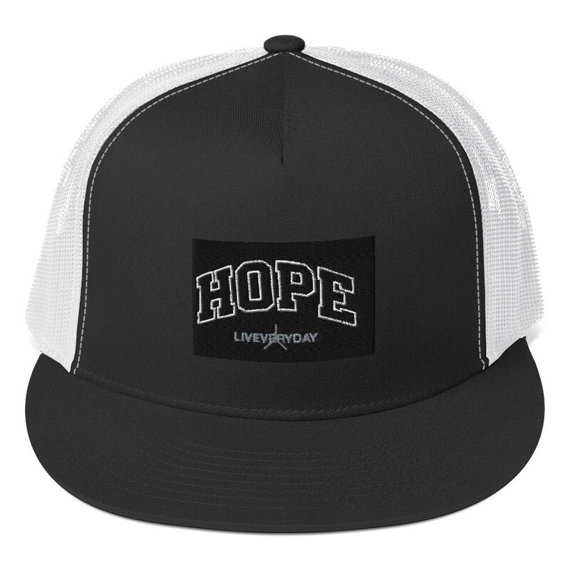 HOPE-Liveveryday 5 Panel Trucker Cap 