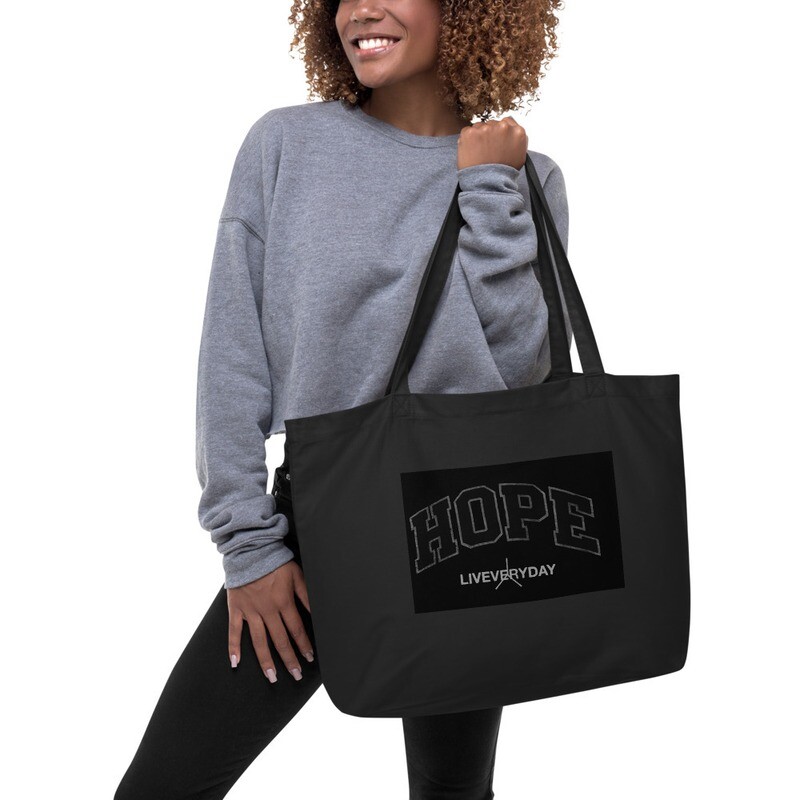 H O P E- Liveveryday Organic tote bag