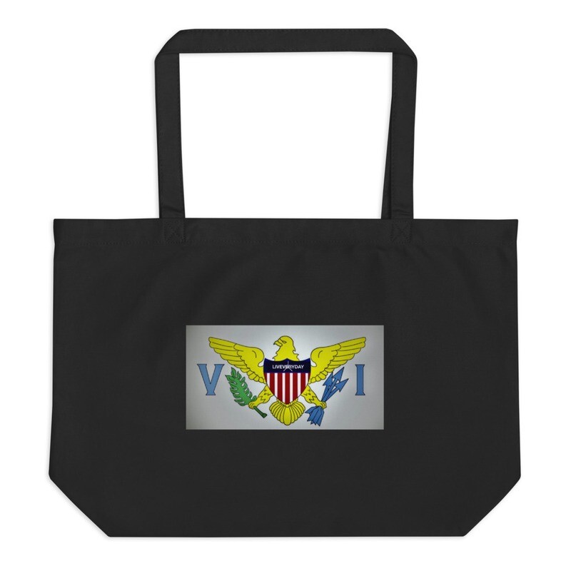 VI Massive-Large organic tote bag