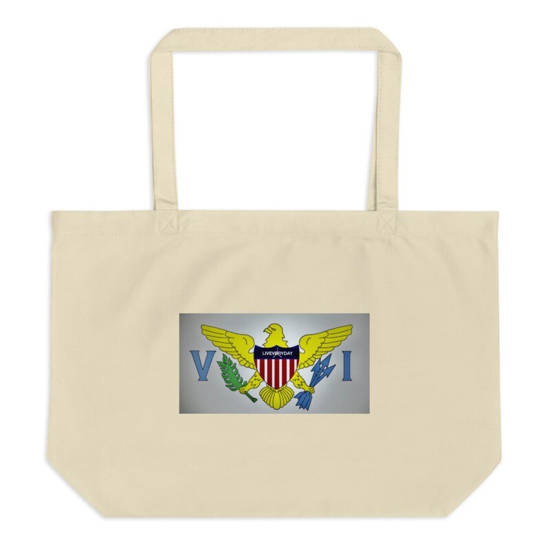 VI Massive-Large organic tote bag