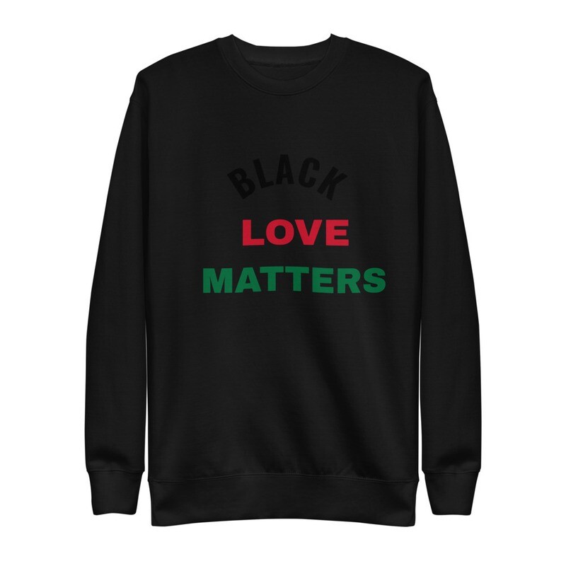 Black Love Matters-Unisex Fleece Pullover