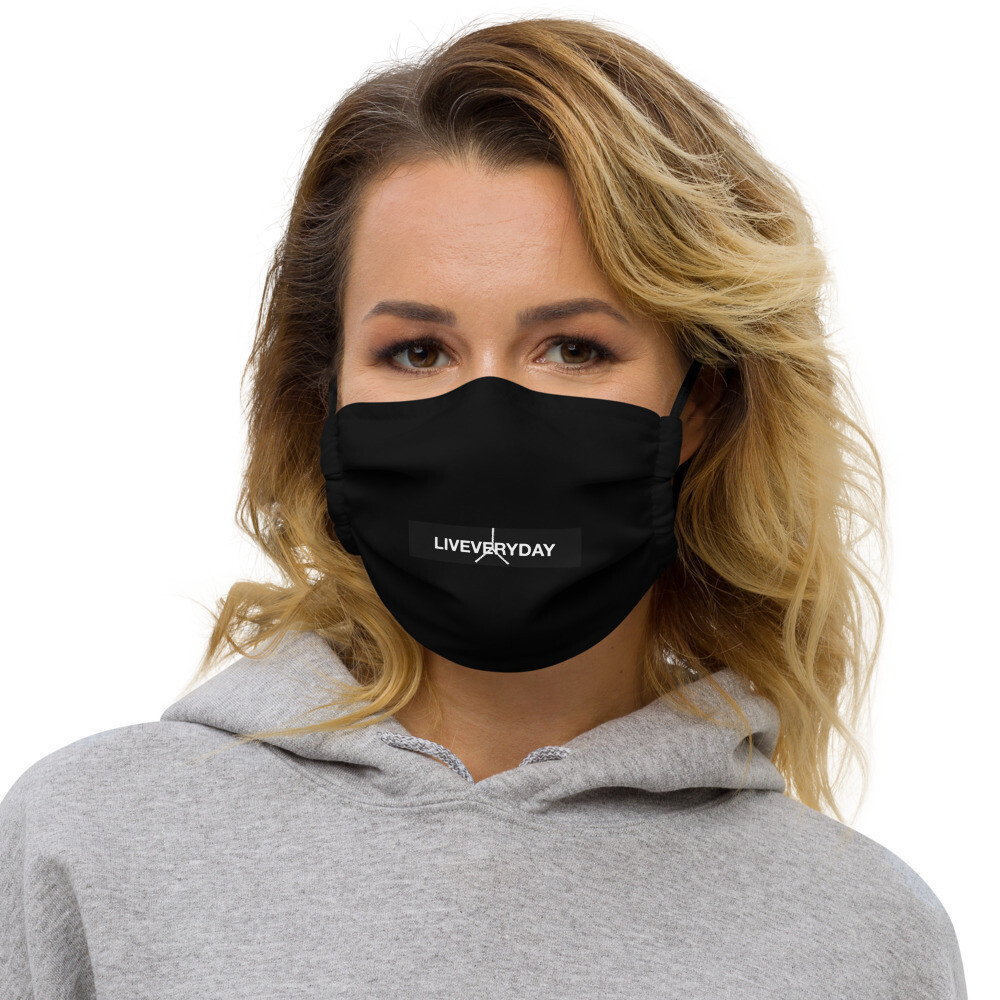Live Every Day Premium face mask