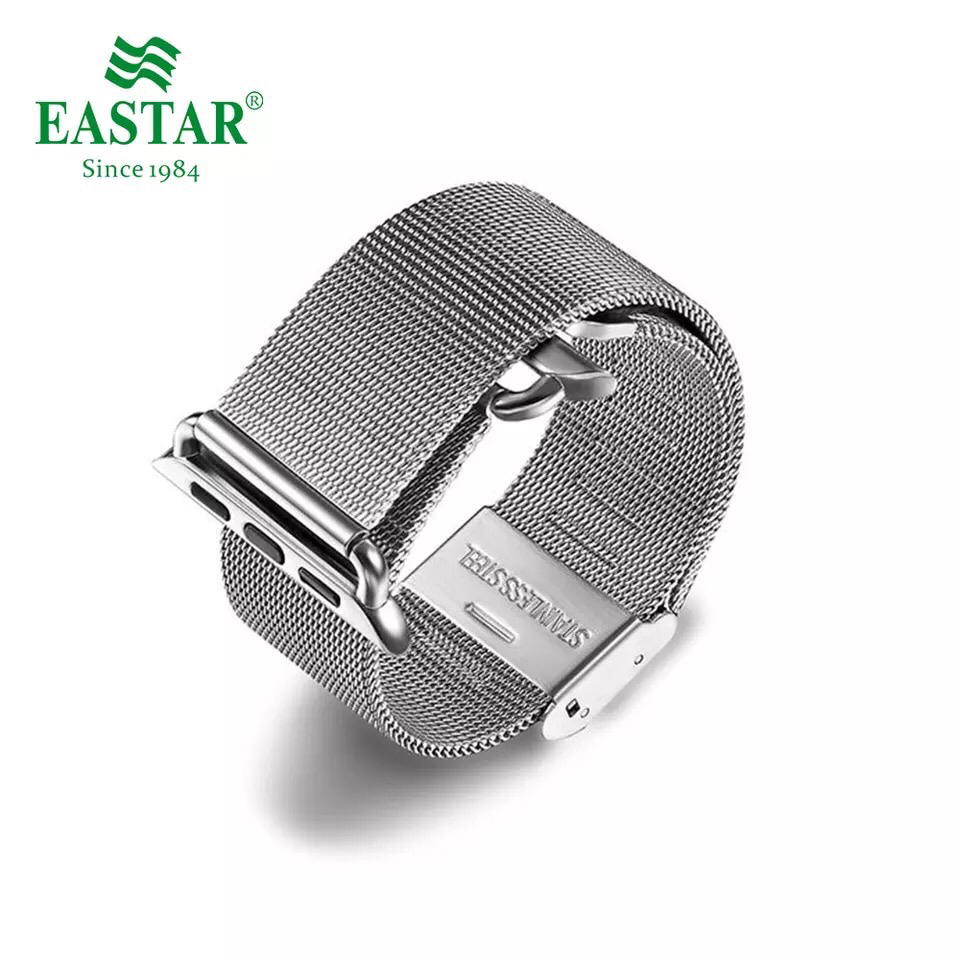 Eastar Milanese Loop Stainless Steel Watchband for Apple Watch Series 3/2/1 Double Buckle 42 mm 38 mm Strap For iwatch Band