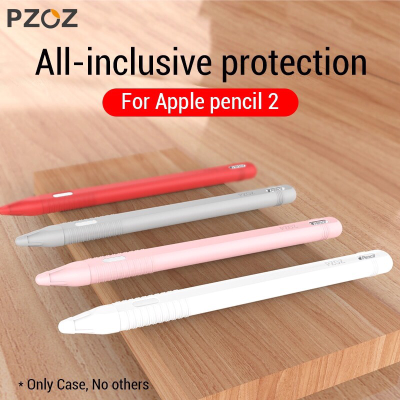 Apple Pencil 2 Case iPad Pro 2018 Pencil case Tablet Touch Stylus Pen Protective Cover Pouch Portable soft Silicon Case