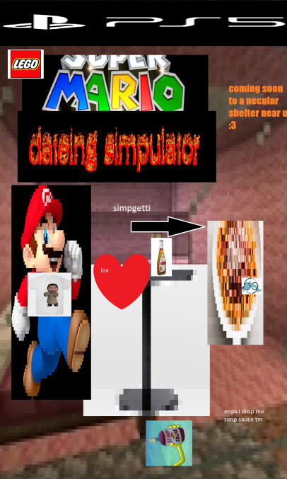 LEGO Super mario dateing simpulator