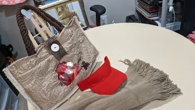 Pink Handbag/Tote set 7