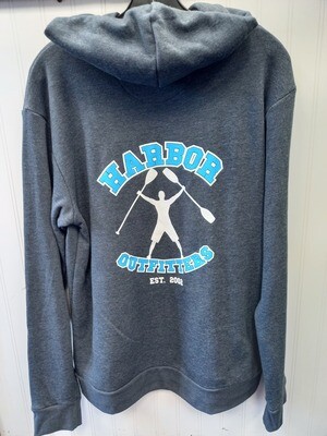 Harbor Outfitters Blue Logo Hoodie