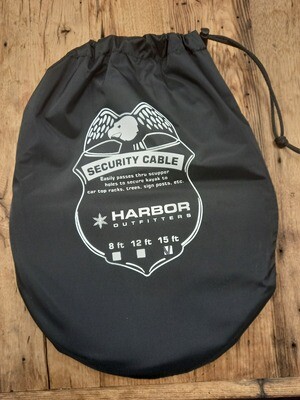 Harbor Outfitters Security cable with carry bag 15'